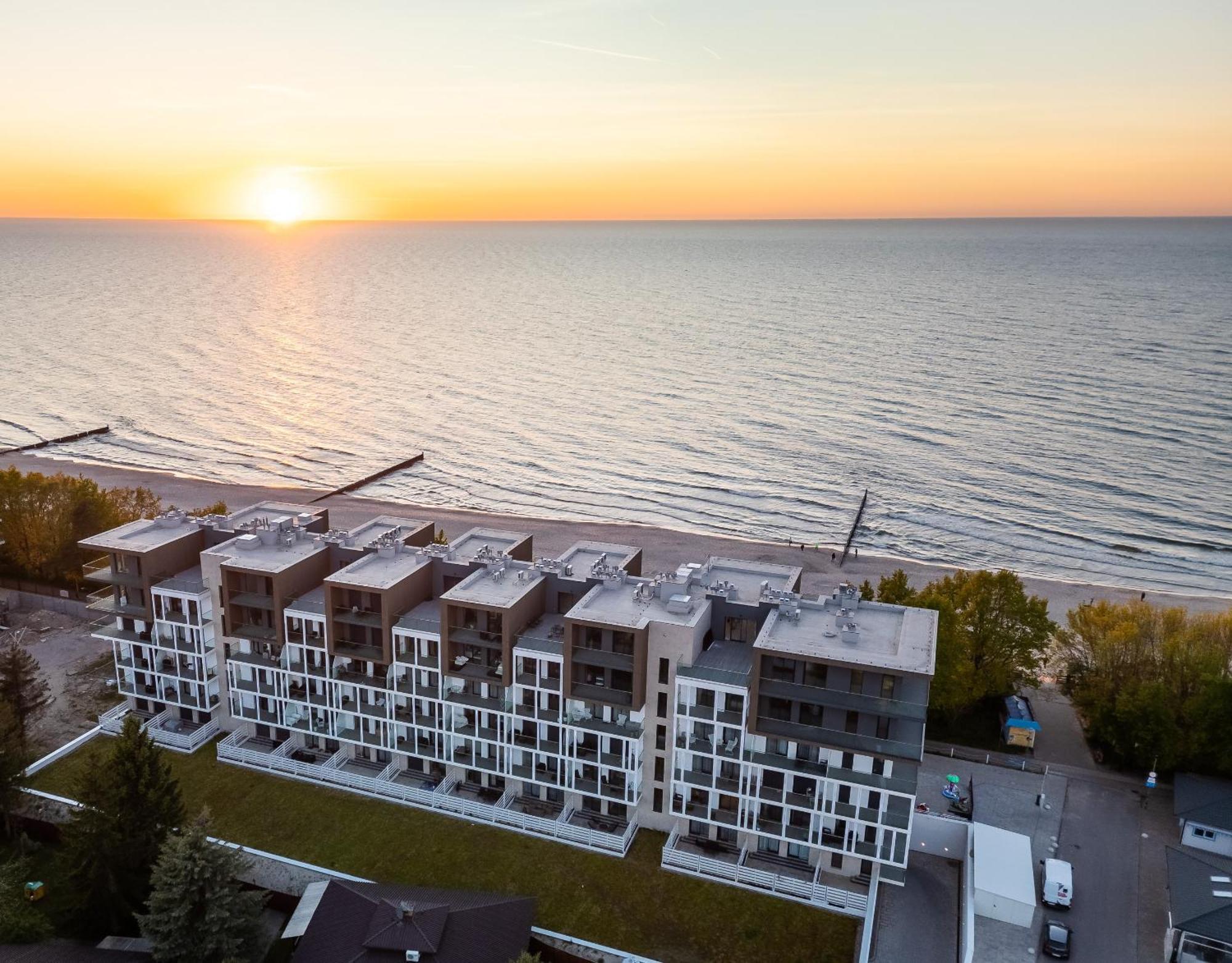 Apartament Z Widokiem Na Morze - Blekitna Perla By Perlowa Przystan Rent Сянозеты Экстерьер фото